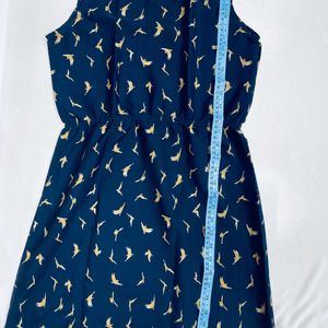 Navy Blue Casual Dress