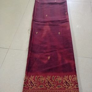 Floral Print Saree