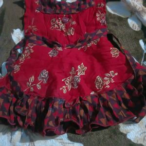 Red Frock For Baby