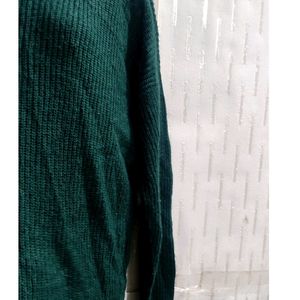 Green Sweater For women's