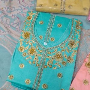 Party Wear Dress With Shalwar Dupta