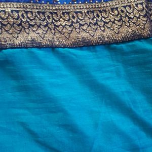 Sky Blue New Look Saree