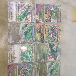 Ultra Rare Mega Rayquaza EX Pokemon Cards