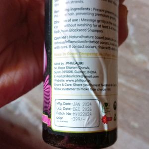 Onion Black Seedha Hair Oil With Oiling Tool