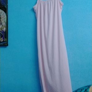 Satin Pink Nighty