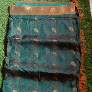 Green Silk Saree Available