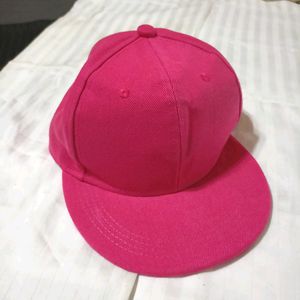 Hot Pink Flip Cap Hat