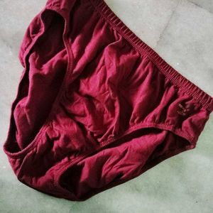 Maroon Cotton Panty