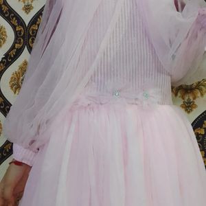 Girls Party (festive) Dress Colour Baby Pink