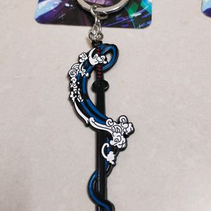 Demon Slayer Metal Sword Keychain