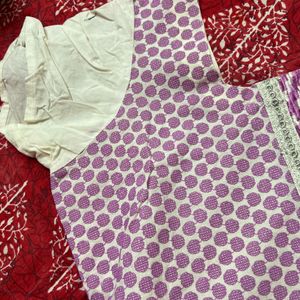 Used Tailored Pure cotton Salwar Set