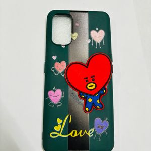 Green Cartoon Cover For Realme 7 pro