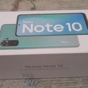 Redmi Note 10 with 6GB RAM + 128GB Storage