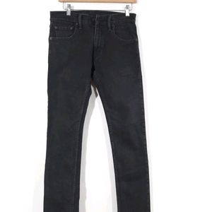 Levi's Brand Men Charcoal Black Jeans