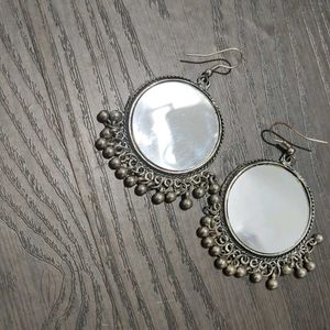 Mirror Silver Earrings