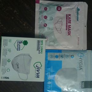 Pack Of 10 N95 Protective Masks