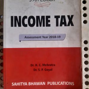 Income Tax Syudy Book