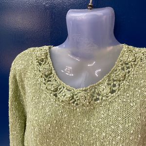 Glittery Sweater😍#sweater #womanwear #sweaters