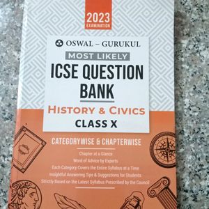 Oswal Gurukul ICSE Board Questions Bank (English )