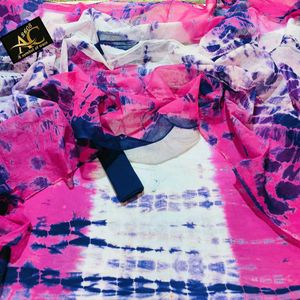 New Launch Heavy Boutique Shibori Pure Cotton Suit