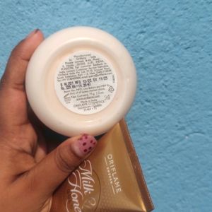 Oriflame 75 Ml Milk Honey Scrub & Body Cream Combo