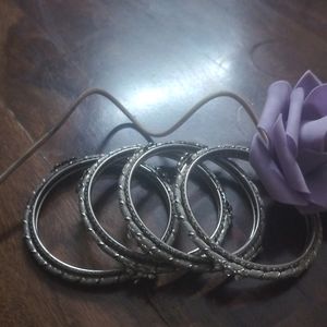 Silver Bangles