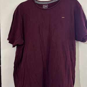 Maroon T-shirt Unisex