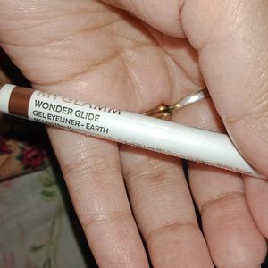 SEALED NEW MYGLAMM GEL BROWN EYELINER