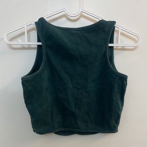 Y2k Green Corset Top