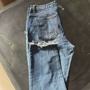 high waist jeans