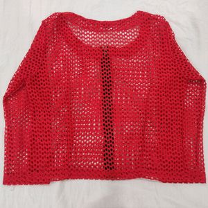 Net Crop Top