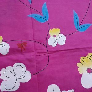 New Rose Floral Bedsheet With 2Pillow