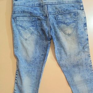 Denim Jeans Capris For Women