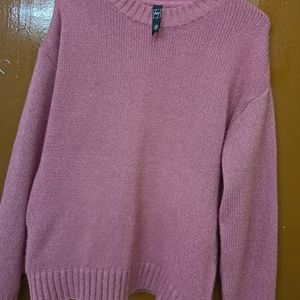 Hey Pink Warm Soft Sweater