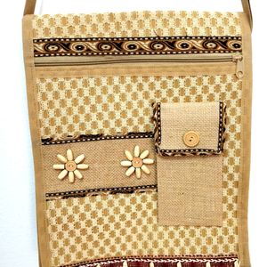 Celeb Inspired Jute Sling Bag