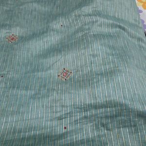 Used Embroidered Saree