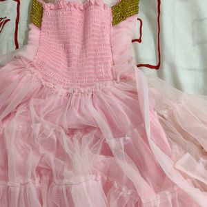 PINK FANCY FROCK FOR GIRLS KIDS