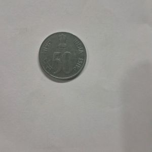 Rarest 50paise Coin