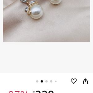 2 Combo Pintresty Korean Earings For Women