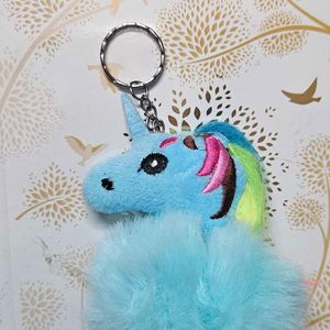 Unicorn Keychain ✨️🎀 Available In Blue Colour 💘