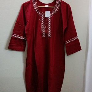 EMBROIDERED KURTI