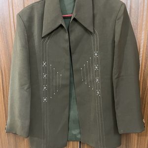 Olive Designer Coat