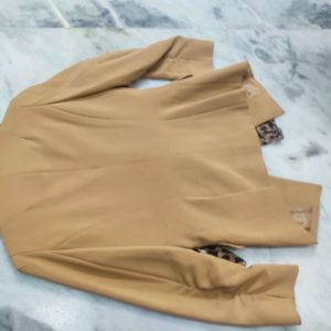 tan colour formal/ casual blazer