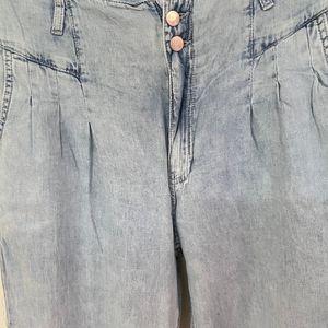 Blue High Waist Jeans