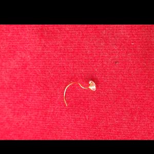 18 K Pure Gold Nose Pin For Women Nd Girl