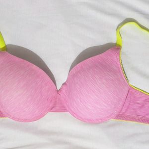 Florescent Pink Bra