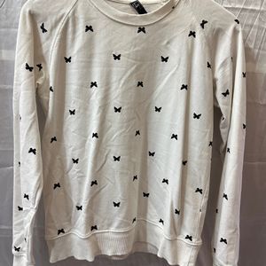 Hey SweatShirt with cute Butterfly Bows