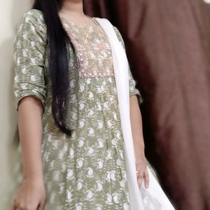 Anarkali Pattern Kurta