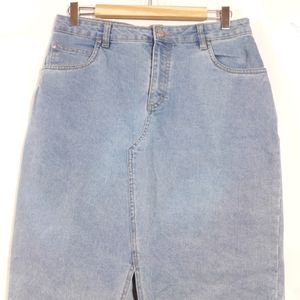 Blue Casual Skirt (Women's)