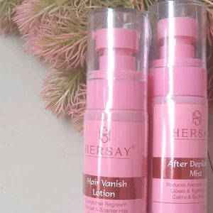 Combo Of Hair Removal Lotion And Mist